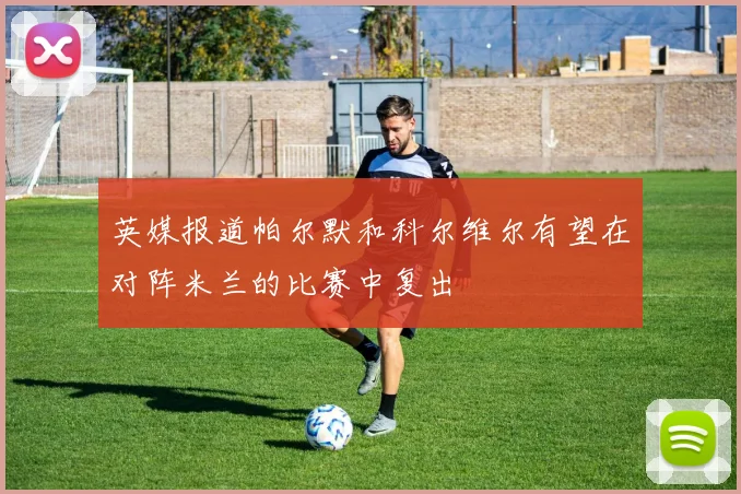 英媒报道帕尔默和科尔维尔有望在对阵米兰的比赛中复出